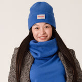 Cashmere Snood in Blue