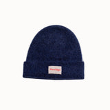 Alpaca Beanie in Inky Blue by Porridge Knitwear
