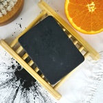 Handmade Soap with Charcoal and Bergamot by Acala (100g)