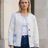 Chloe Jacket in Sky Blue