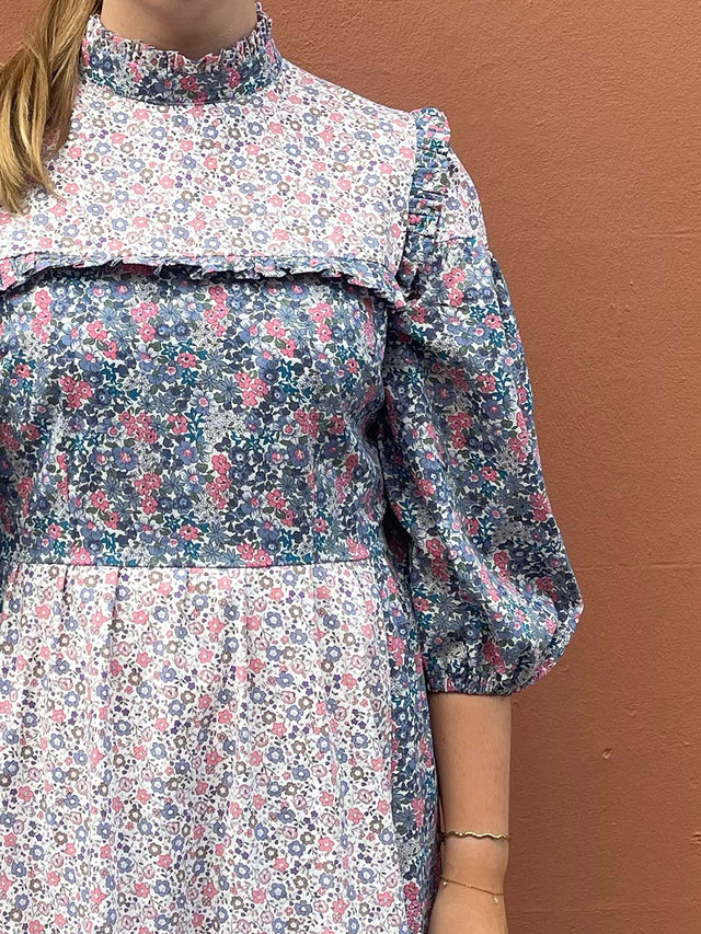 The Mixed Floral Rosalie Dress by The Well Worn