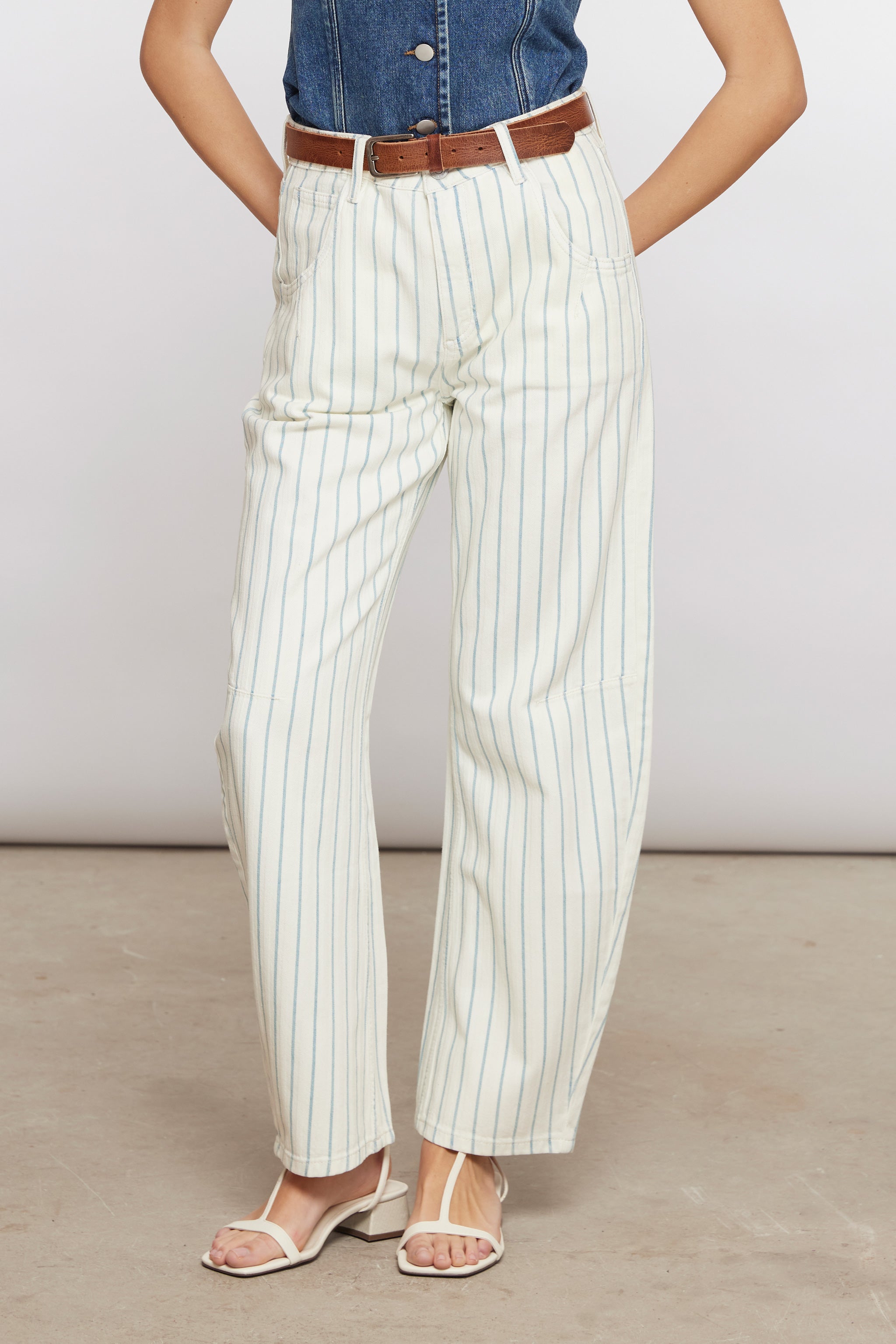 Nina Jean In Faded Stripe - seventy + mochi