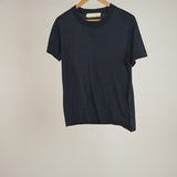 Onyx Luxe Silk Knitted T-Shirt