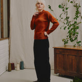 Donegal Merino Wool Sweater in Copper