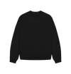 Black Women's Oversized Sweatshirt by Rapanui
