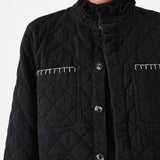 Pablo Quilted Denim Jacket in Fairbanks