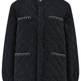 Pablo Quilted Denim Jacket in Fairbanks