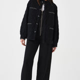 Pablo Quilted Denim Jacket in Fairbanks