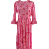 Ribbon Bow Pink Felicity Dress