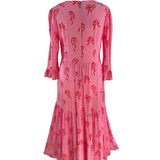 Ribbon Bow Pink Felicity Dress