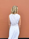 Havana Top in White Broderie by The Well Worn