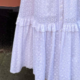 White Broderie Aubrielle Shirtdress