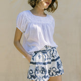 Chiapas Blouse White by Arifah Studio