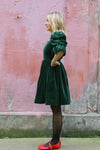 Lucinda Green Velvet Dress by Mary Benson