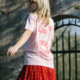 A Mother's Place is in the Resistance Pink T-Shirt