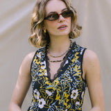 Indi Dress Batik/Black by Arifah Studio