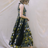Indi Dress Batik/Black by Arifah Studio