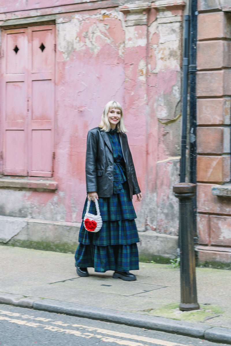 Tallulah Tartan Skirt by Minkie Studio