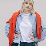 Stella Denim Blouse