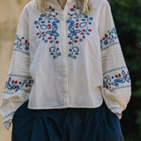 Wild Strawberry Blouse