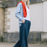Stella Denim Blouse