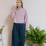 Luca Wide Leg Jean - Dark Denim