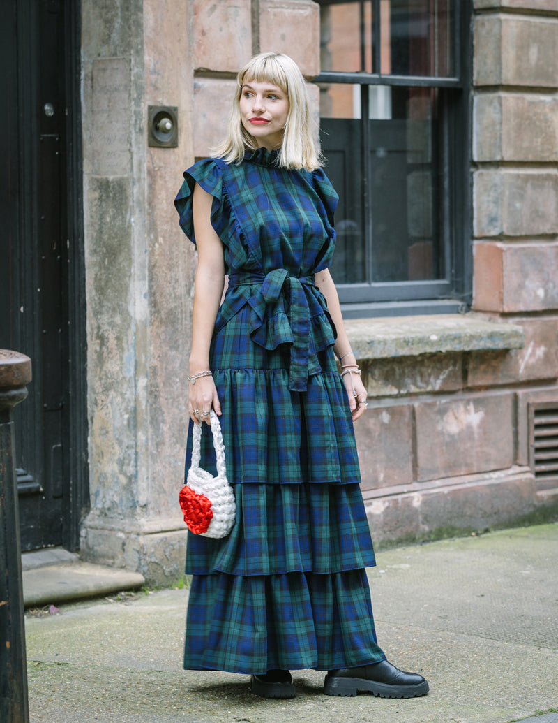 Tallulah Tartan Skirt by Minkie Studio