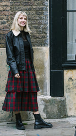 Lottie Tartan Skirt by Minkie Studio