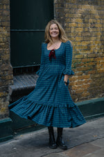 The Juniper Blackwatch Tartan Dress by The Well Worn