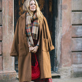 The Rosalie Dress in Red Tartan