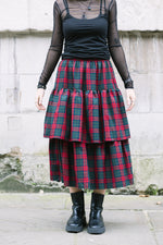 Lottie Tartan Skirt by Minkie Studio