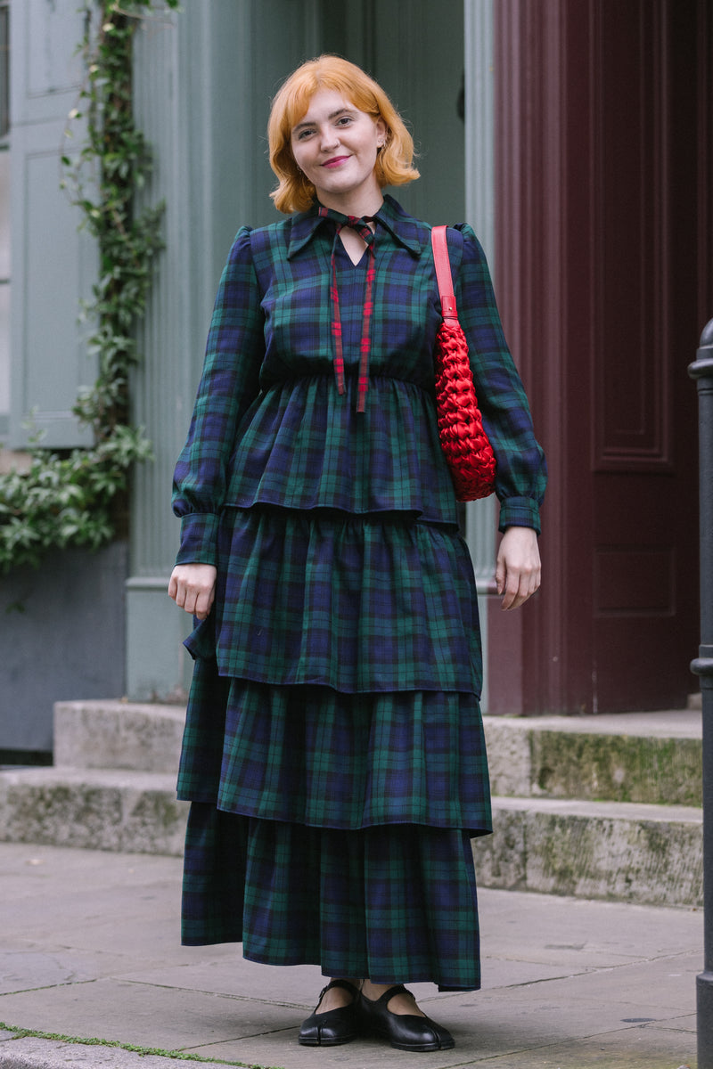 Tallulah Tartan Skirt by Minkie Studio