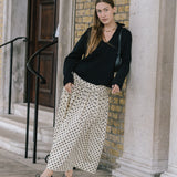 Emily Polka Dot Midi Skirt