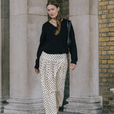 Emily Polka Dot Midi Skirt