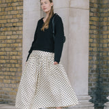 Emily Polka Dot Midi Skirt