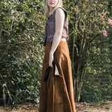 Iris Waistcoat in Leopard Check