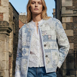 Chloe Jacket in Sky Blue