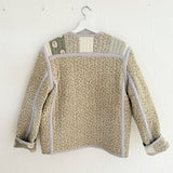 Chloe Jacket in Sage Patchwork