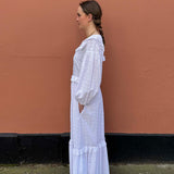 White Broderie Aubrielle Shirtdress
