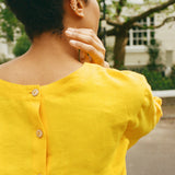 Linen blouse Roxane Yolk