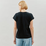 Black Roll Back T Shirt