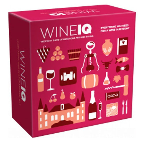Wine IQ - The ultimate quiz game for ever wine lover. The game includes 400 questions and can be played in teams for added conviviality. Scores are converted into IQ points. The first round tests wine-related knowledge, and the second relies on the players' memory, so it's not a pre requisite to be a wine expert to win! 16+