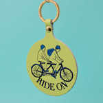 Calling all cycling fans check out this key fob by Ark Colour Design, sold by Percy Langley