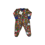You and your baby will be rocking with this sparkling floral design, by Percy Langley