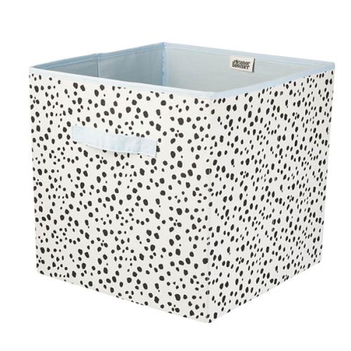 Dalmatian Square Storage Box by Eleanor Bowmer