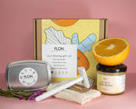 Eco-friendly Shaving Gift Set in Rose Gold by FLON