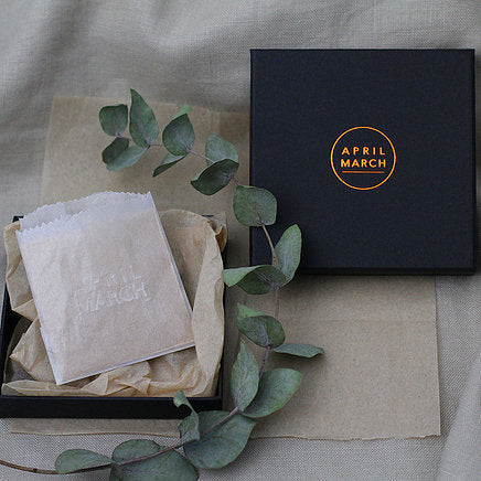 Haul Amulet Pendant made out of recycled silver by April March Jewellery, sold by Percy Langley 