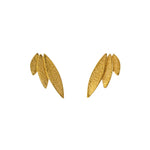 Icarus Gold Stud Earrings