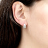Icarus Small Silver Hoop Earrings