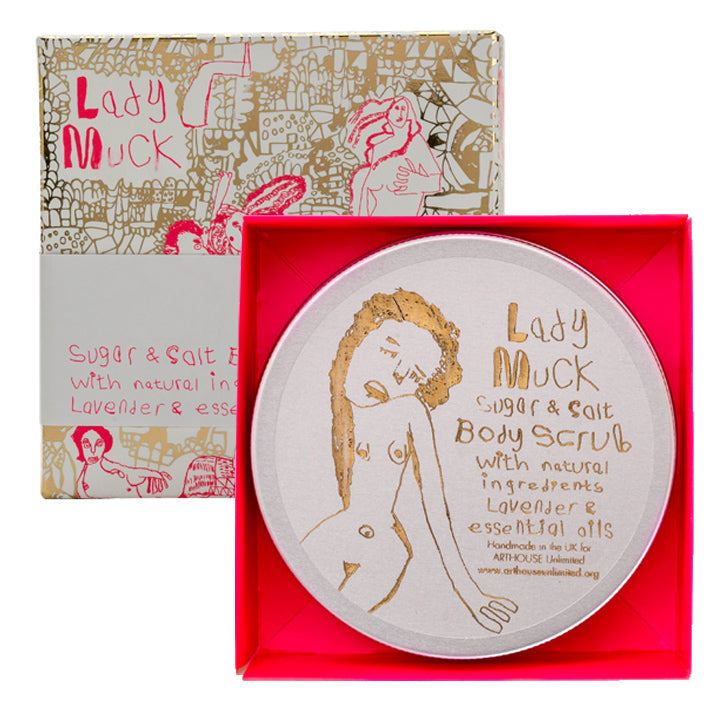 Lady Muck Design Body Scrub with Lavender & Bergamot